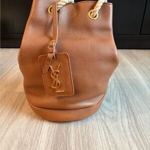 Yves Saint Laurent Tan Shoulder Bag